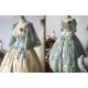 Cor Cupidinis Pearl Maiden Blouse Skirt Corset Belt Cape Overdress JSK Set OP and Underskirt(Limited Reservation/Multiple Colours/Full Payment Without Shipping)
